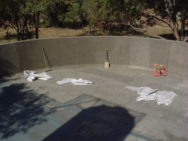 Cement Reservoir After
